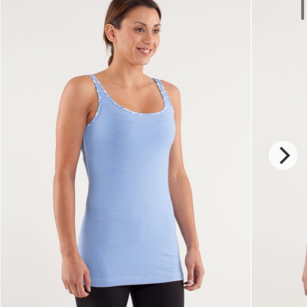 Lululemon Daily Tank women’s striped tank top